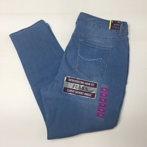 Gloria Vanderbilt Jessa Curvy Skinny Ankle size 16